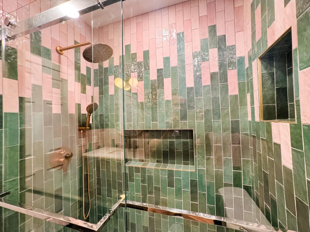 Bathroom remodel ideas zellige tiles